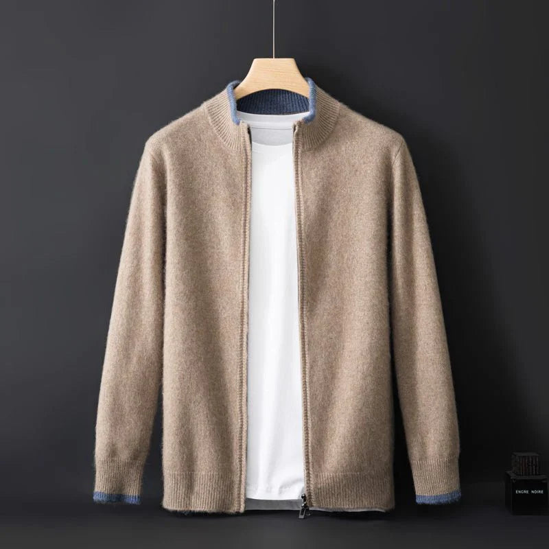 Katlego l Riku Cashmere Zip Jacket