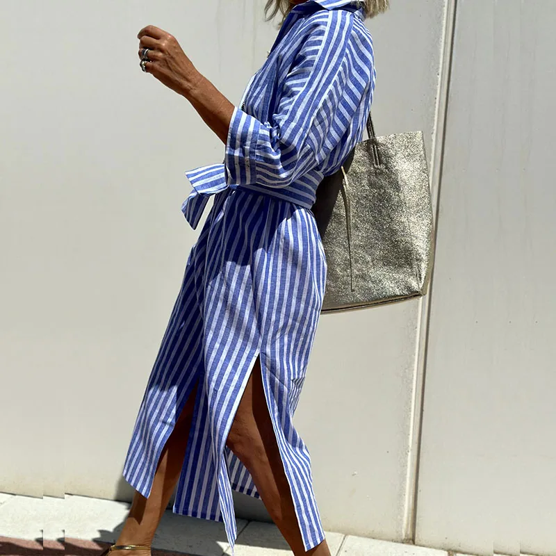 Thandi ™ - Striped Shirt Dress