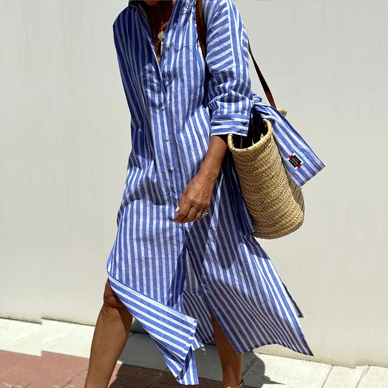 Thandi ™ - Striped Shirt Dress