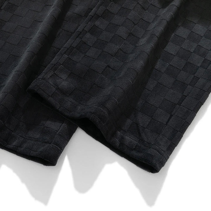 Rico - Checkered Corduroy Sweatpants